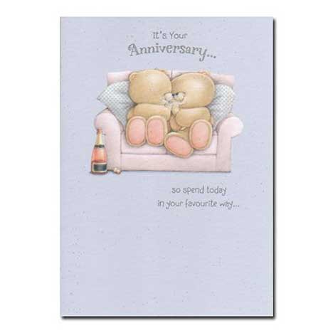 Its your Anniversary Forever Friends Card